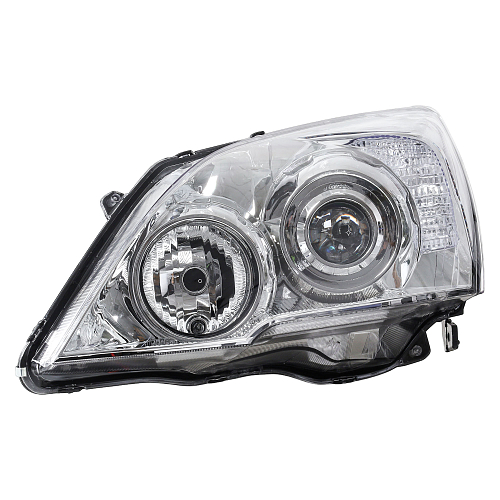 Фара для автомобилей Honda CR-V (06-) (головного света) галоген, электрический корректор, цвет рамы: хром, левая