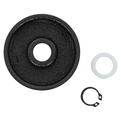 Колесо для подкатного домкрата переднее D80 INDUSTRY, неповоротное