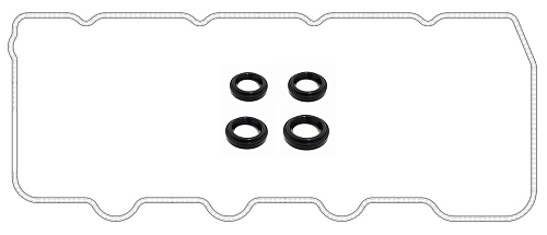 Прокладка клапанной крышки для а/м Toyota LC Prado (09-)/Hilux (05-) 2.5d/3.0d (кмпл.)