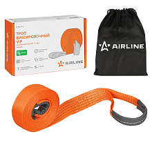 Трос VIP буксировочный усиленный (лента) 7 т, 5 м, без крюков, мешок