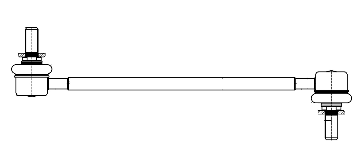 Стойка стабилизатора переднего для автомобиля Hyundai Solaris (10-)/i30 (11-)/Ceed (12-)