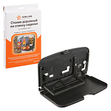 Столик дорожный на спинку сиденья, складной (29*18*23 см)