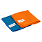 Набор салфеток из микрофибры, синяя и оранжевая (2 шт., 30*30 см)