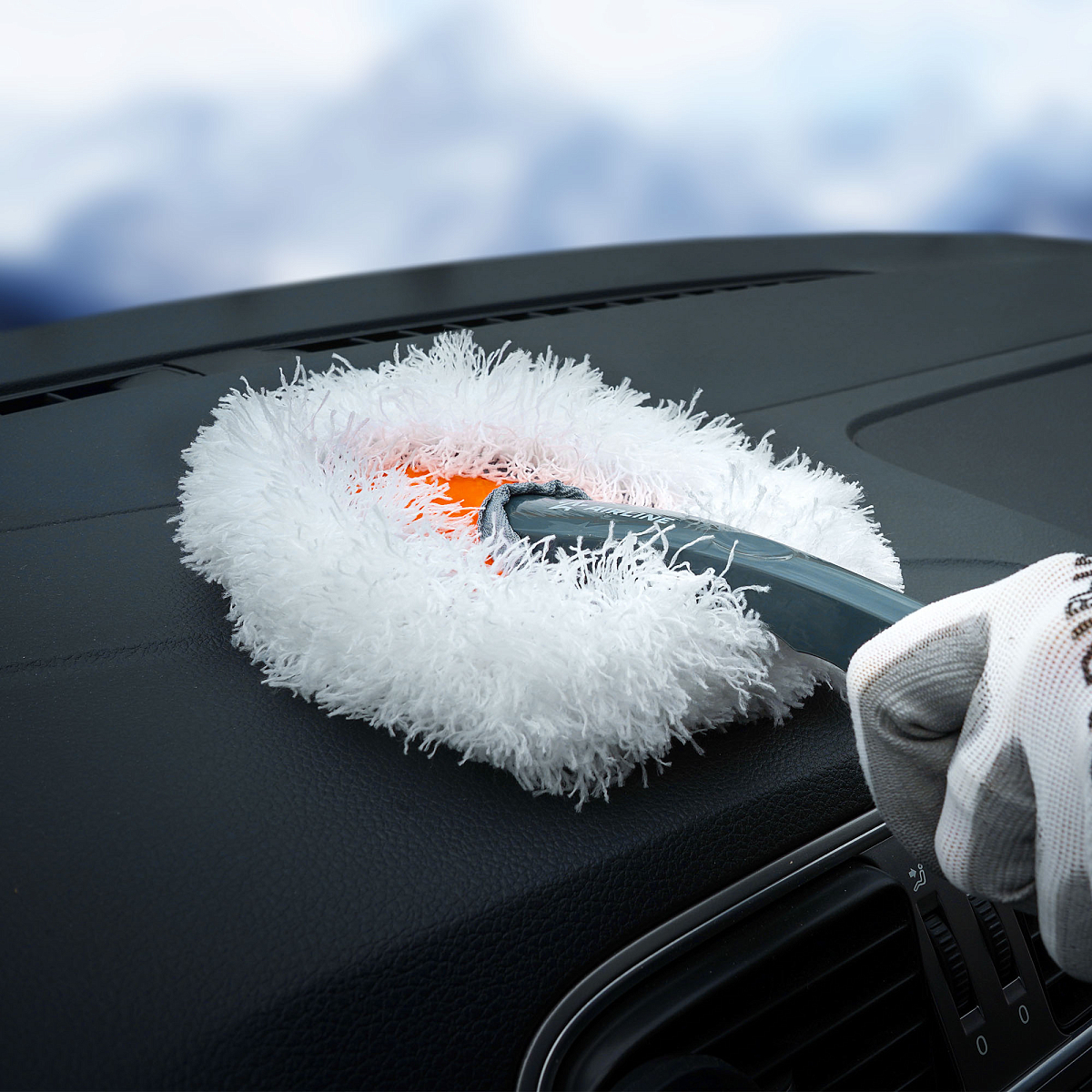 Щетка для удаления пыли распушенный ворс (30см)