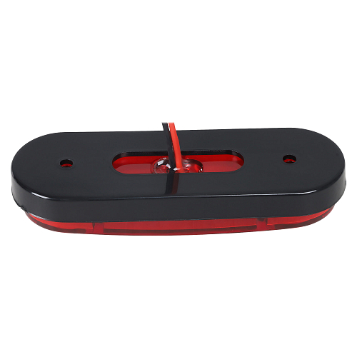 Огонь габаритный светодиодный, 12/24В, красный, комплект 2 шт.