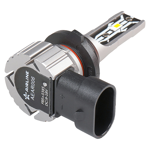 Лампа светодиодная HB3/HB4 STANDARD, 17Вт, 4000Лм (2000Лм x 2), 3000К (Желтый), 12В, комплект 2 шт. МП-серия