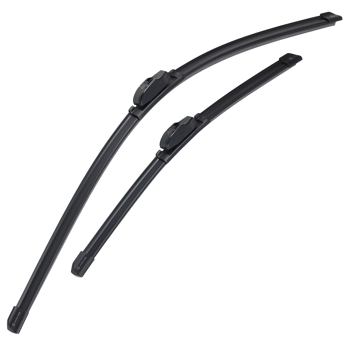 Щетки стеклоочистителя комплект 650/430мм (26"/17") бескаркасные с креплением "Крючок 9x3, 9x4 мм", 2 штуки МП-серия