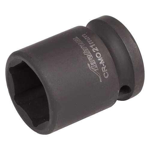 Головка ударная торцевая 1/2"DR шестигранная 21мм, L=38мм