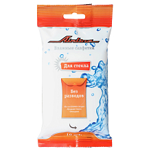 Салфетки влажные для стеклянных поверхностей (10 шт.)