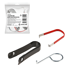 Съемники для колпачков колесных болтов, 3 шт. (щипцы пластик, щипцы металл, крючок)