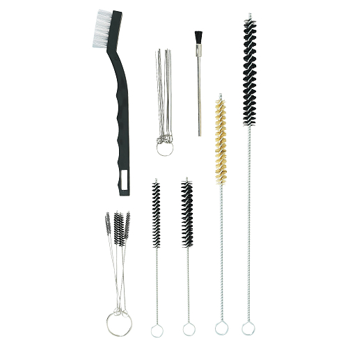 Инструменты для чистки пневмоинструмента, набор 21пр. (щетка, кисточка, ершики, иглы)