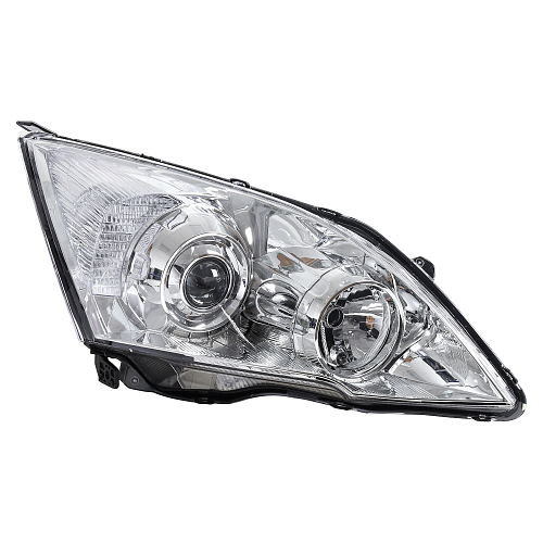 Фара для автомобилей Honda CR-V (06-) (головного света) галоген, электрический корректор, цвет рамы: хром, правая