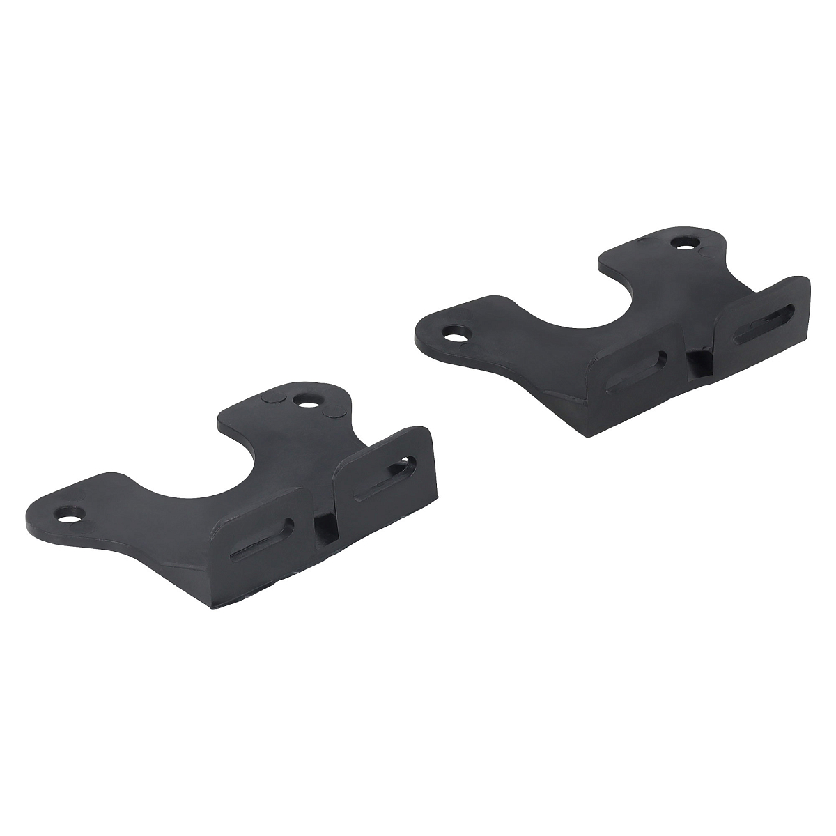 Огонь габаритный светодиодный, 12/24В, овальный, оранжевый, съемный кронштейн, комплект 2 шт.