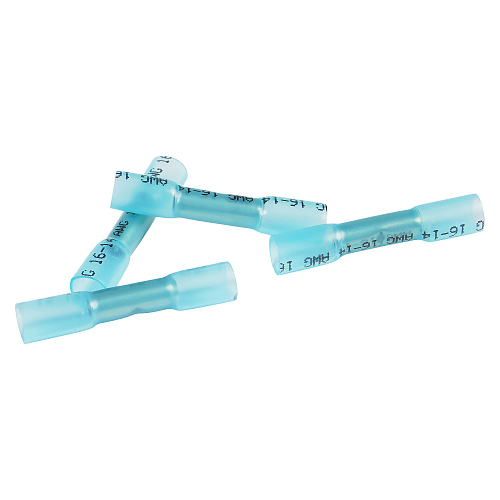 Гильза соединительная (ГСИ) для проводов 1.5-2.5 мм2, комплект (20 шт.) в термоусадке