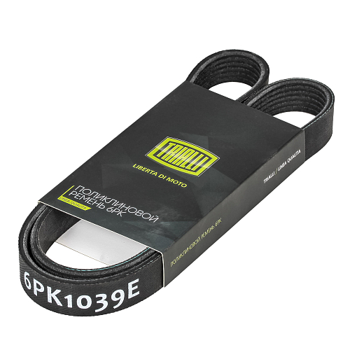 Ремень приводной для автомобилей Лада Vesta (15-) с A/C ELAST (6PK1039E)