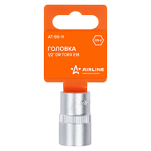 Головка торцевая 1/2"DR TORX E18 L-38мм пласт.подвес