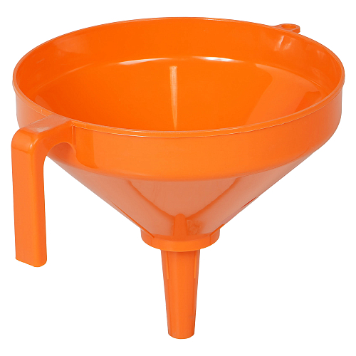 Воронка D-200мм с жестким носиком, L=180мм, рукоятка