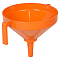 Воронка D-200мм с жестким носиком, L=180мм, рукоятка