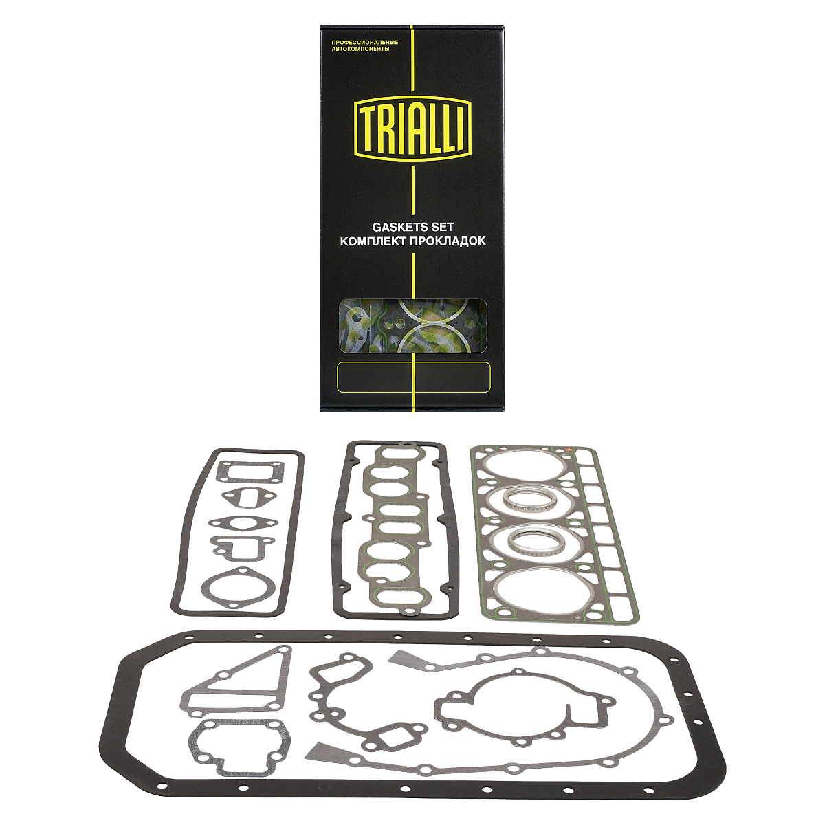 Комплект прокладок двигателя для автомобилей ГАЗ 2410 Волга (ЗМЗ 4021)