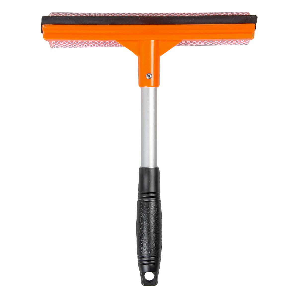 Щетка для мытья стекол с поролоном и водосгоном компактная (30 см)