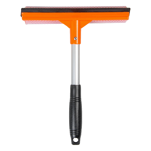 Щетка для мытья стекол с поролоном и водосгоном компактная (30 см)