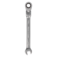 Ключ комбинированный трещоточный шарнирный 9мм PRO, пласт.подвес