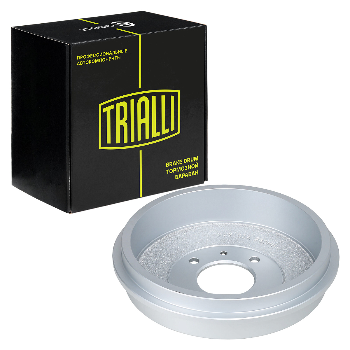 Барабаны тормозные для автомобилей Citroen Berlingo (96-) / Peugeot 406 (00-) d=228.5 окрашенный