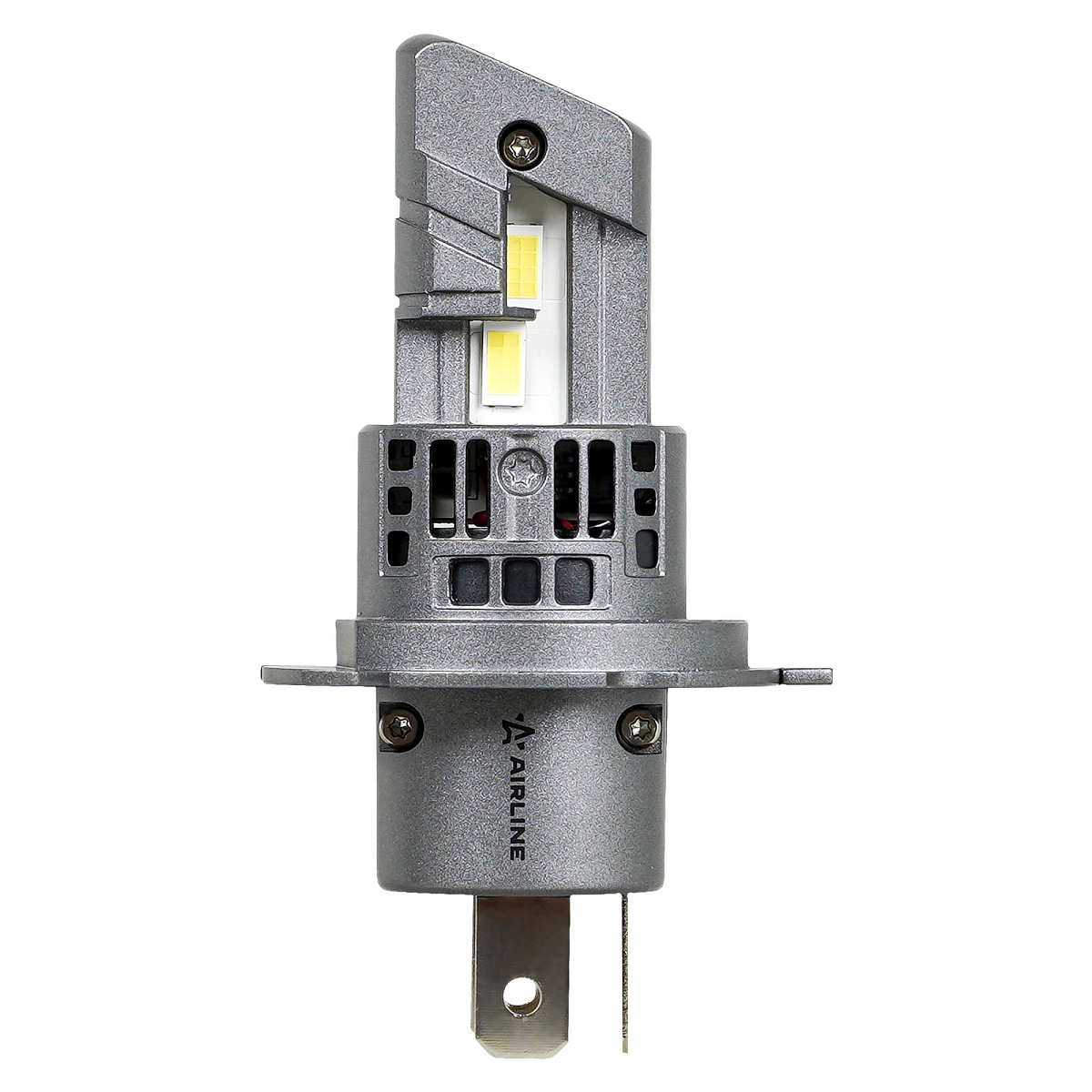 Лампа светодиодная H4 COMPACT, 23Вт, 5200Лм (2600Лм x 2), 6500К (Белый), 12В, комплект 2 шт.