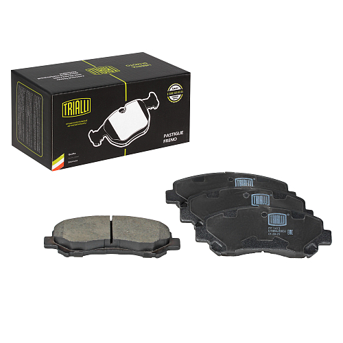 Колодки тормозные дисковые передние для автомобилей Nissan Qashqai (06-)