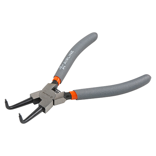 Съёмник внутренних стопорных колец "загнутый сжим" 180мм