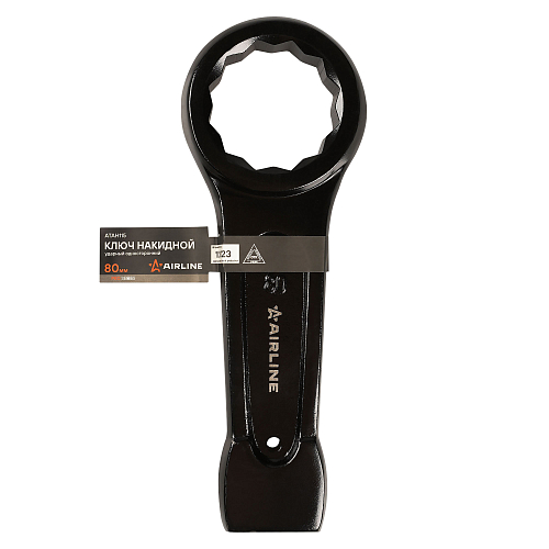 Ключ ударный накидной односторонний 80мм, L=340-365мм