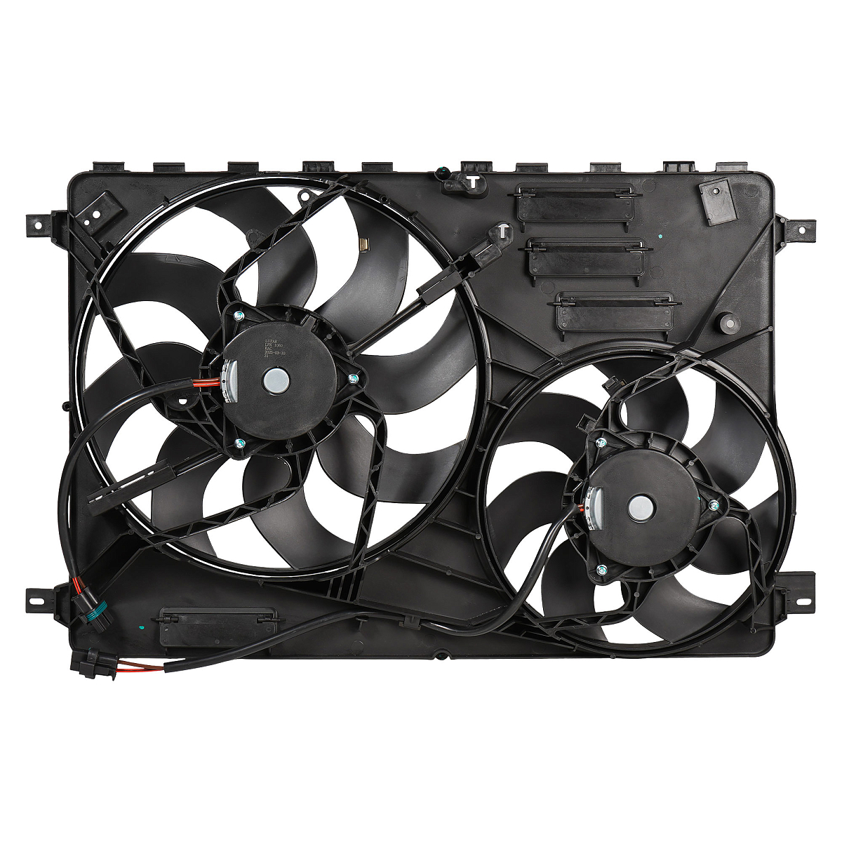 Электровентилятор охлаждения для автомобилей Volvo XC60 (08-)/XC70 (06-) (2 вент.) (с кожухом)