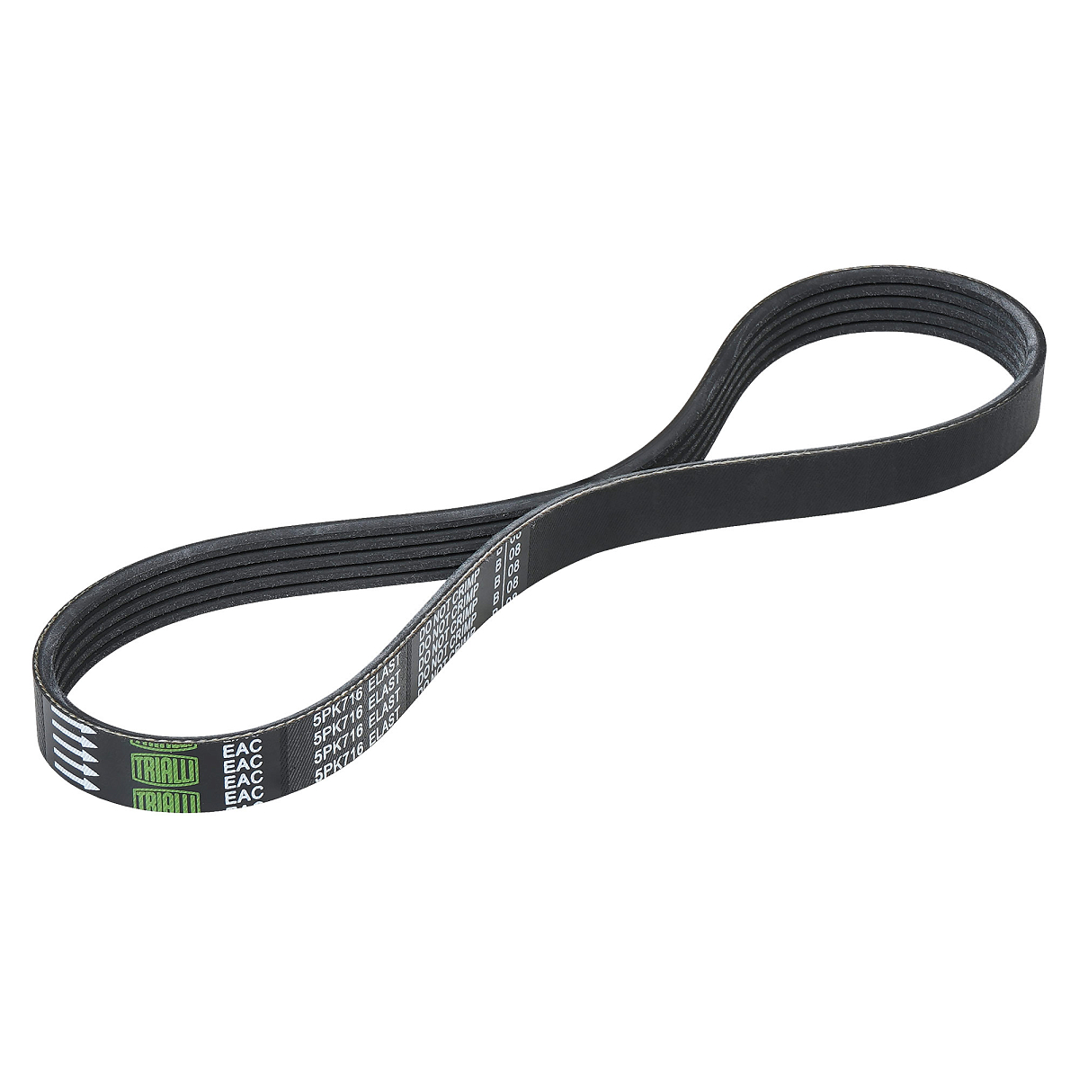 Ремень приводной для автомобилей Mazda 3 (03-) 2.0i компрессор A/C (ELAST)