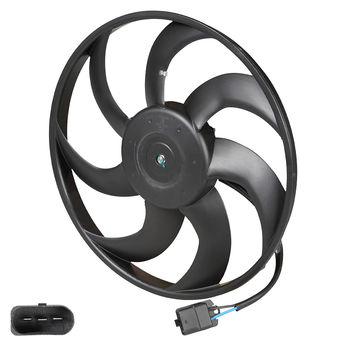 Электровентилятор охлаждения для а/м Chery Tiggo 4 Pro (20-)/Tiggo 7 Pro (20-)/Arrizo 8 (22-)/Exeed LX (19-)/TXL (19-)/Omoda C5 (22-)/S5 (22-) 1.5T/1.6T