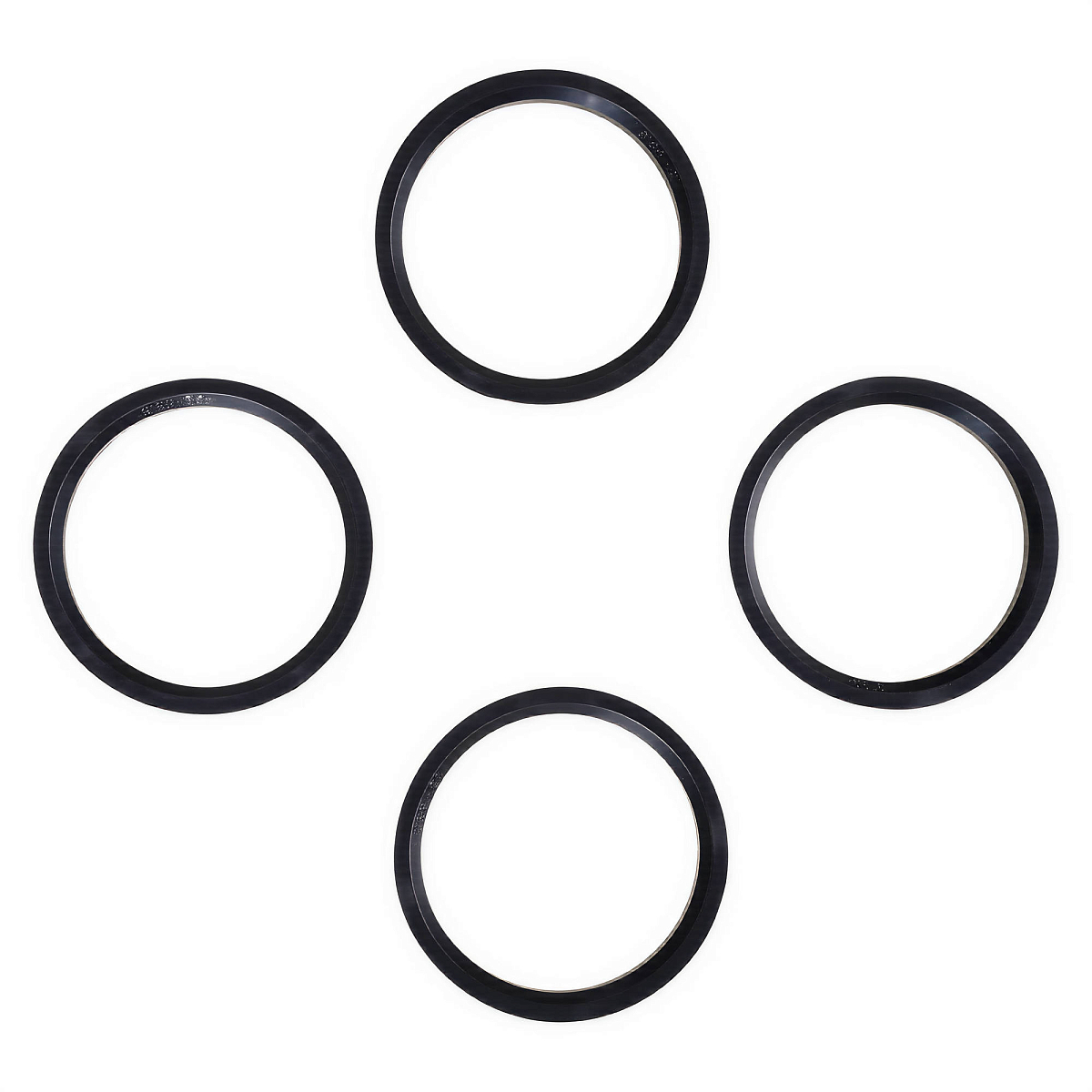 Кольцо центровочное для литого диска 67.1-58.6мм, комплект 4 шт., пластик