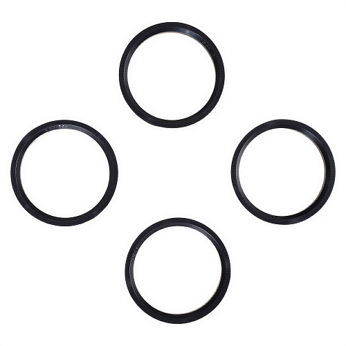 Кольцо центровочное для литого диска 67.1-58.6мм, комплект 4 шт., пластик