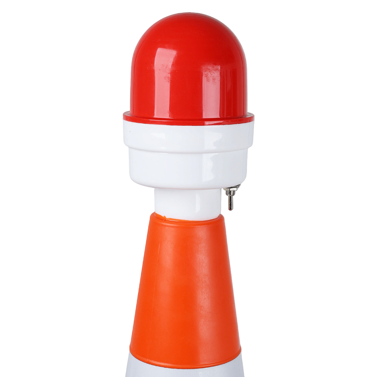 Фонарь сигнальный светодиодн. ФС-4.1,215/85 мм для дорожных конусов/вех/барьер.,столб., пластик, красный