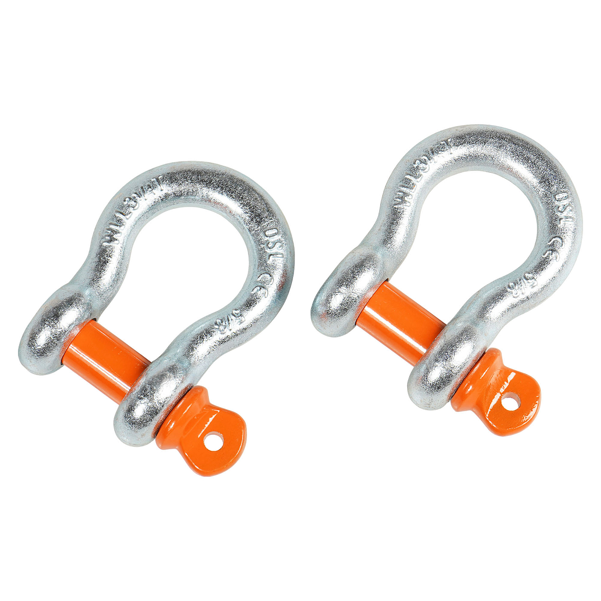 Шаклы буксировочные металлические 3,25 т / 13 т с сумкой, набор 2 шт. МП-серия