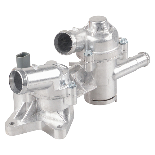 Термостат для автомобилей VW Polo Sedan (10-)/Skoda Rapid (12-) 1.6i [CFNA] (83/87°С) (с алюминиевым корпусом)