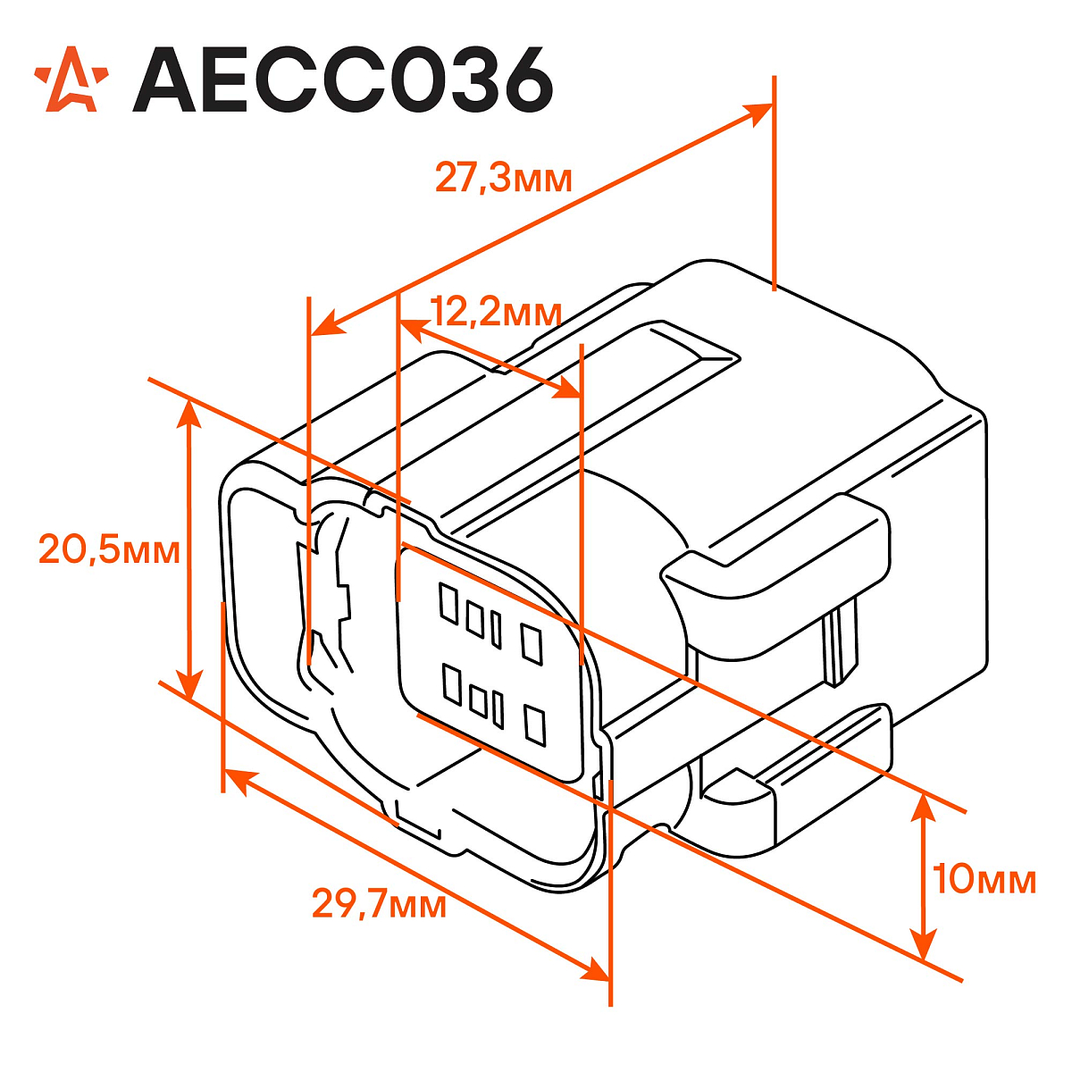 Разъём 4 pin с проводами для датчика кислорода Chevrolet, Nissan, Hyundai