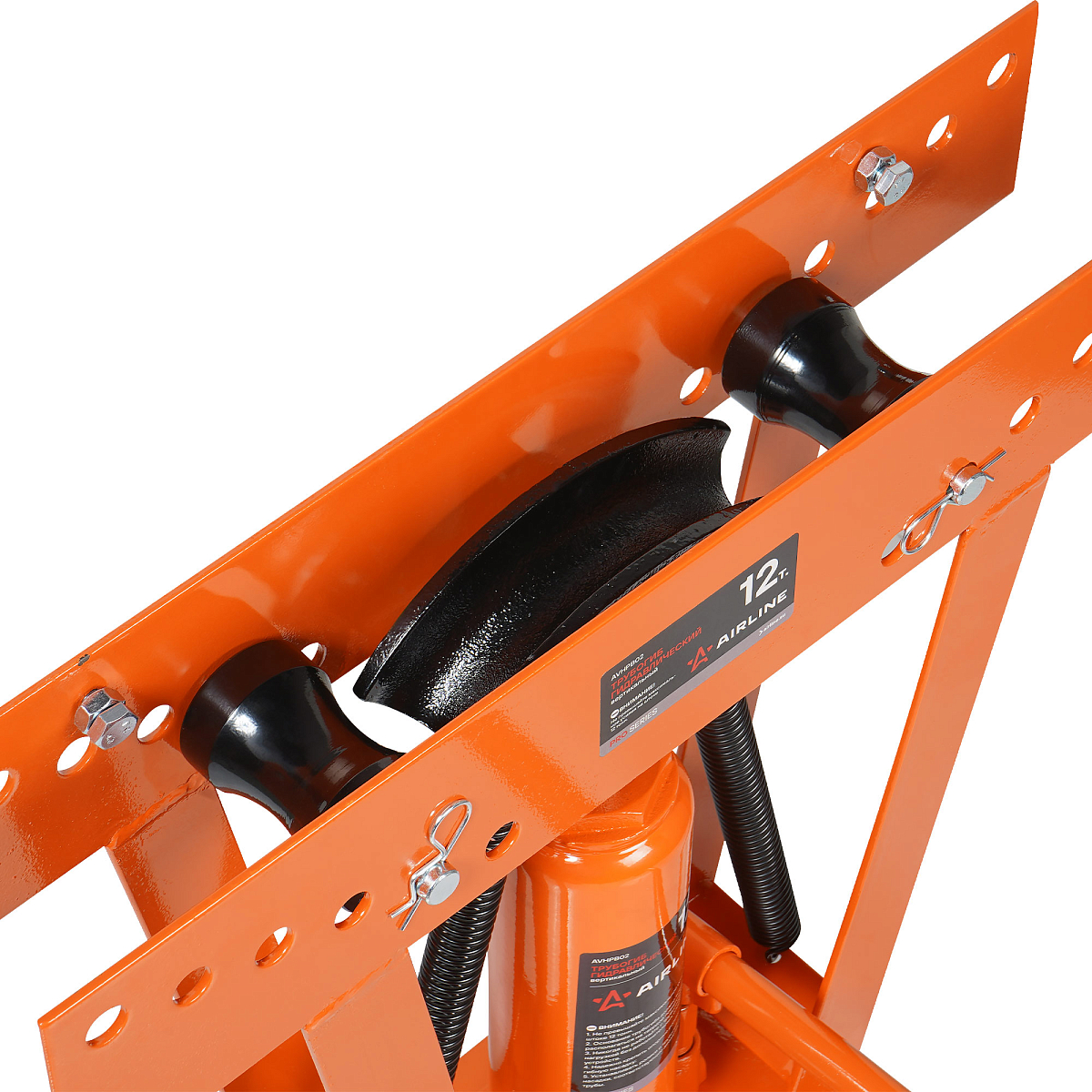 Трубогиб гидравлический 12т, вертикальный, башмаки 6шт. 1/2-2"