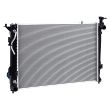 Радиатор охлаждения для а/м Hyundai Santa Fe (CM) (06-) (рестайлинг 09-) 2.4i (тип Halla)