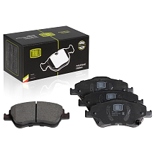 Колодки тормозные дисковые передние для автомобилей для а/м Toyota Corolla (06-)