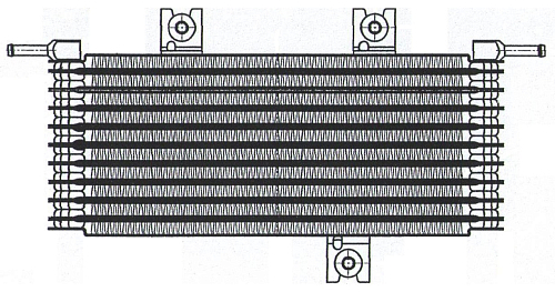 Радиатор масляный для автомобилей X-Trail T31 (07-) 2.0i/2.5i AT
