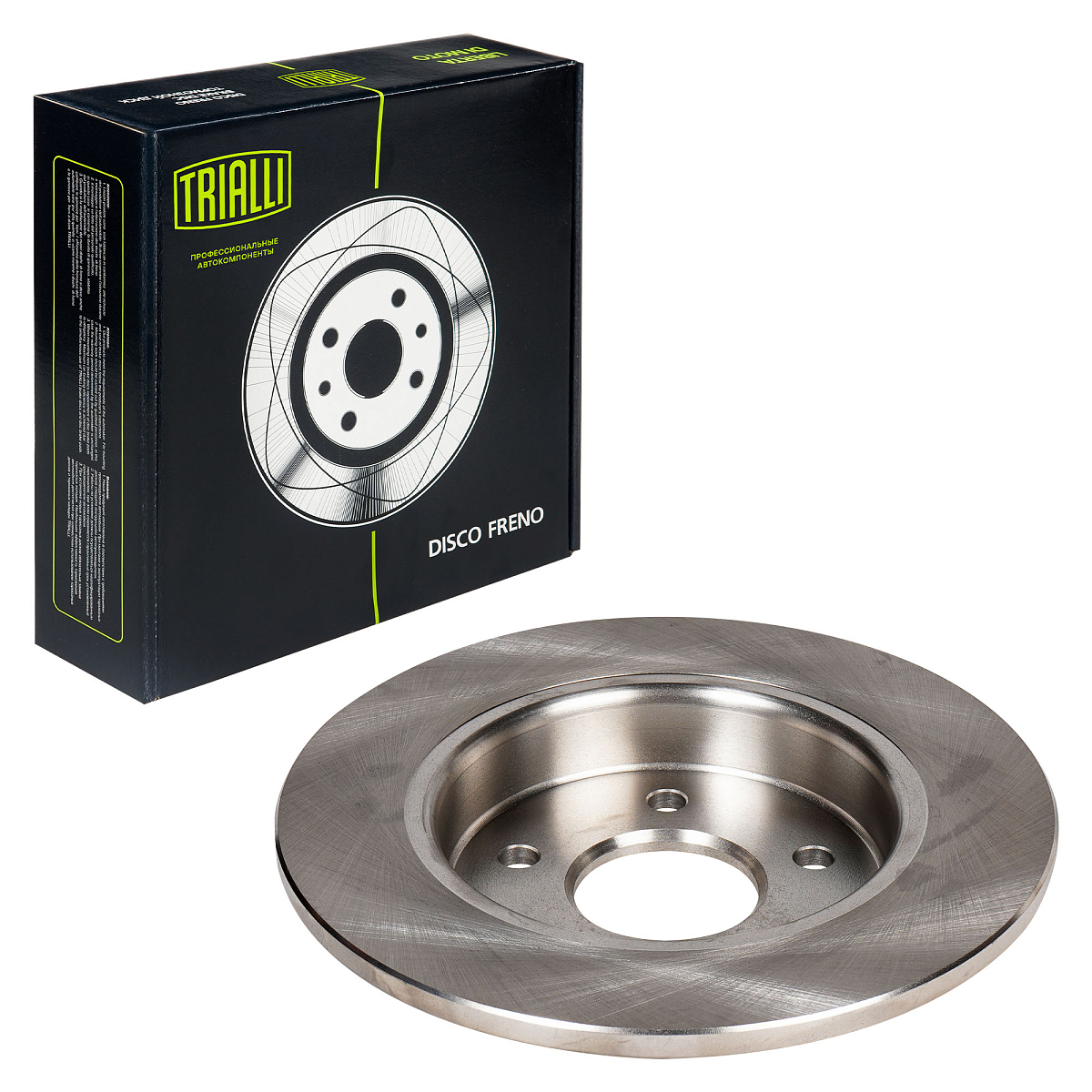 Диски тормозные для автомобилей Ford Focus (04-) задний d=265 окрашенный