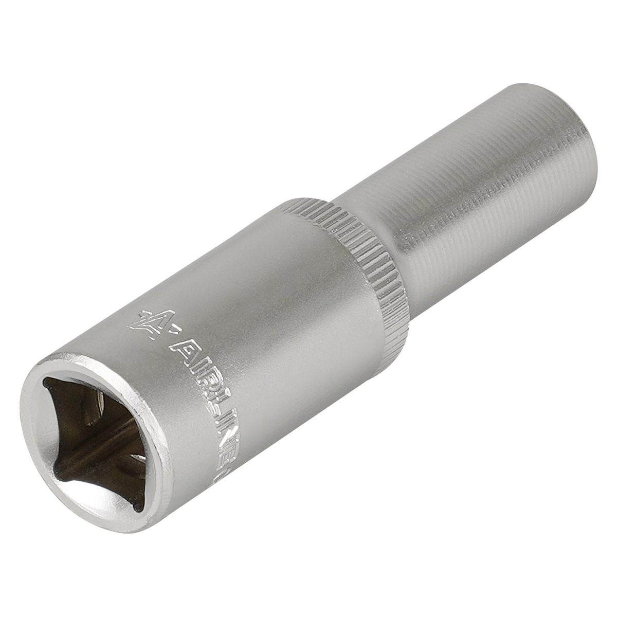 Головка торцевая 1/2"DR двенадцатигранная 10мм, L=78мм пласт.подвес