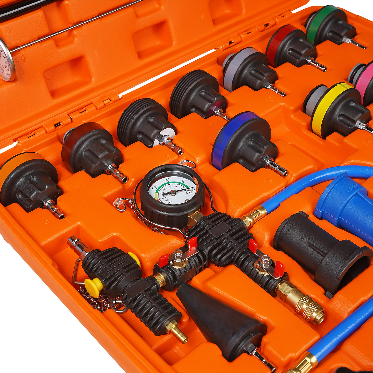 Набор для тестирования и заправки системы охлаждения 29пр.