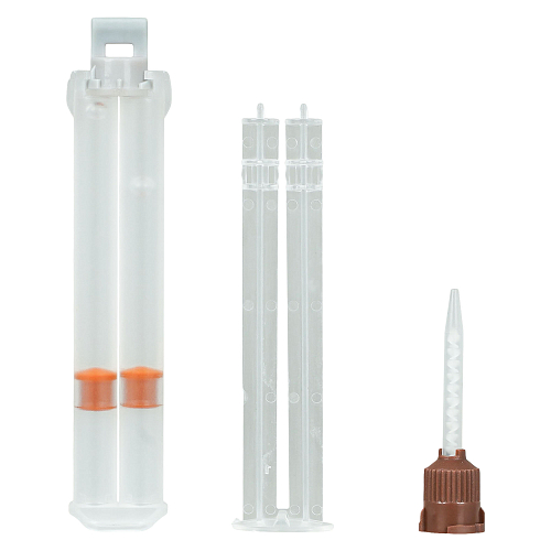 Клей-гель силиконовый для устан.датчика дождя, прозрачный, 2-х компонент.(2*2мл.), шприц