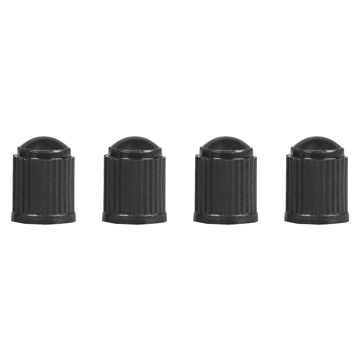 Колпачки на шинный вентиль, черные, пластик (60 шт.)