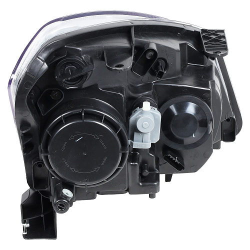 Фара для автомобилей Nissan Qashqai J10 (06-) (головного света) дорестайлинг, галоген, электрический корректор, левая